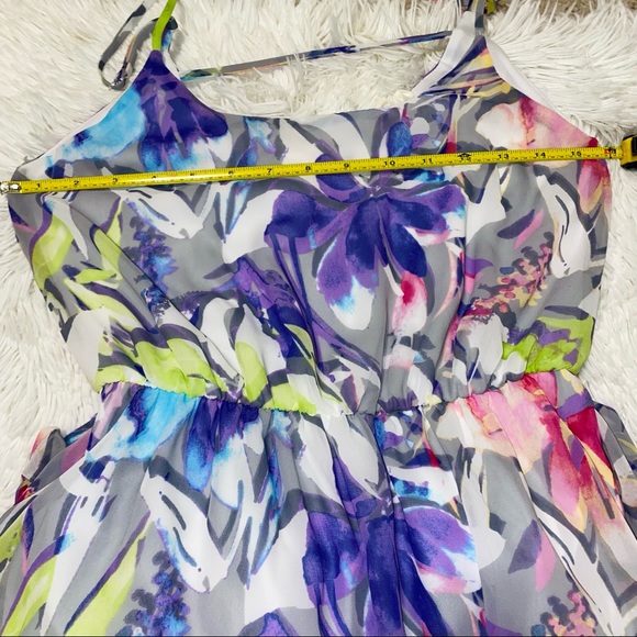 💛 Vestique Watercolor Floral Dress S - Picture 3 of 6